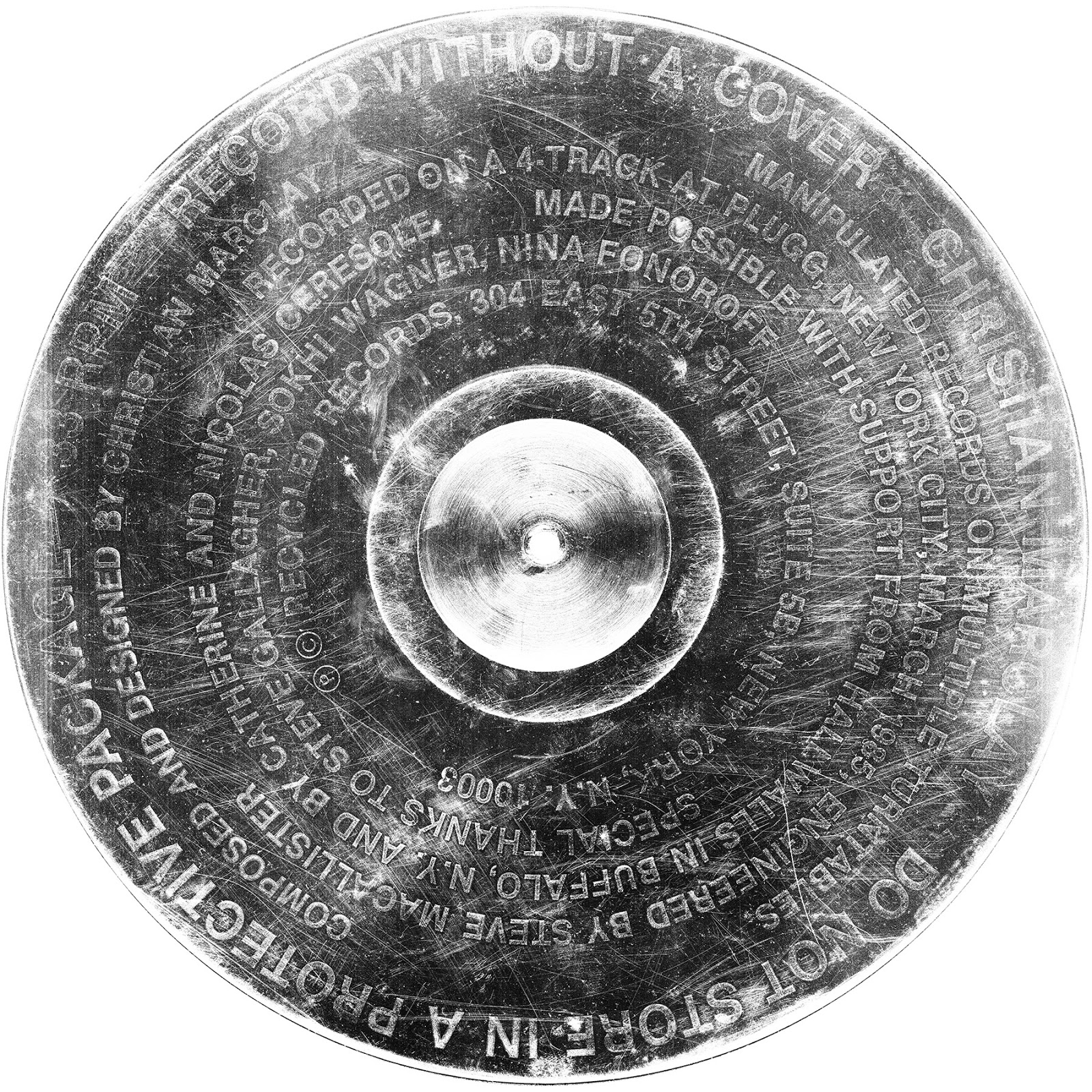 Fuji Puzzle Box: Christian Marclay: Record Without a Cover